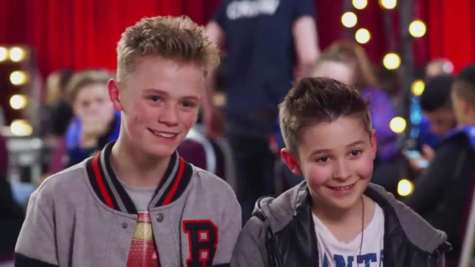 Bars and Melody backstage at Britain's Got Talent