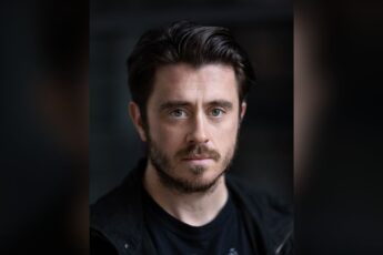 Portrait of singer Brian Gilligan