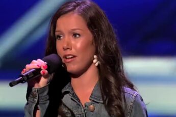 Brandie Love singing on The X Factor USA