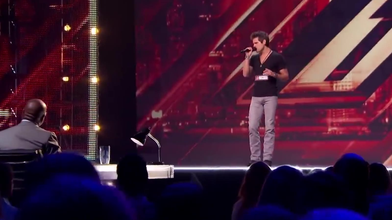Brennan Hunt singing on The X Factor USA