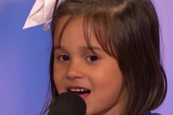 Alexa Narvaez singing with her dad on America's Got Talent